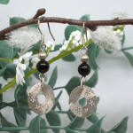 Obsidian and Sterling wreaths
